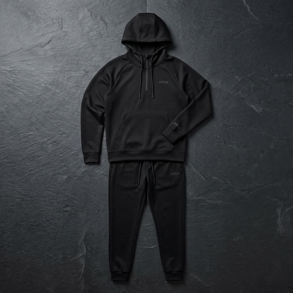 Oversized Drop-Shoulder Hoodie