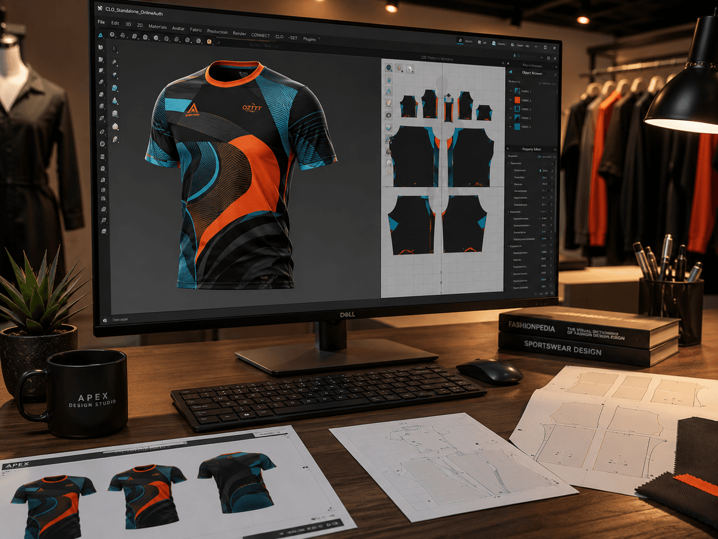 CLO3D Tech Packs & CAD Patterns